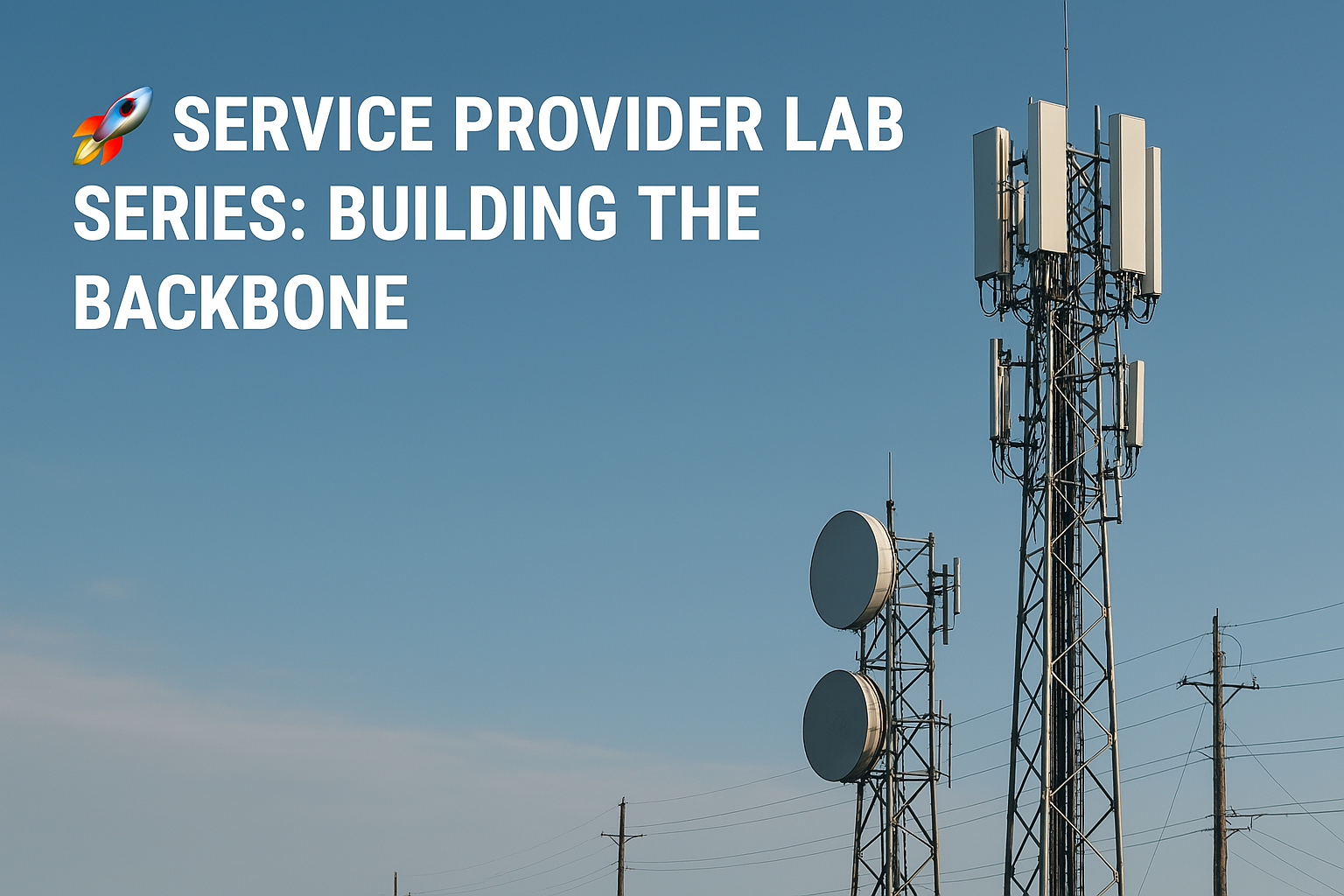 🚀 Service Provider Lab Series: Building the Backbone